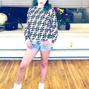 "Fendi This" Design Streetware Sweatshirt NWOT